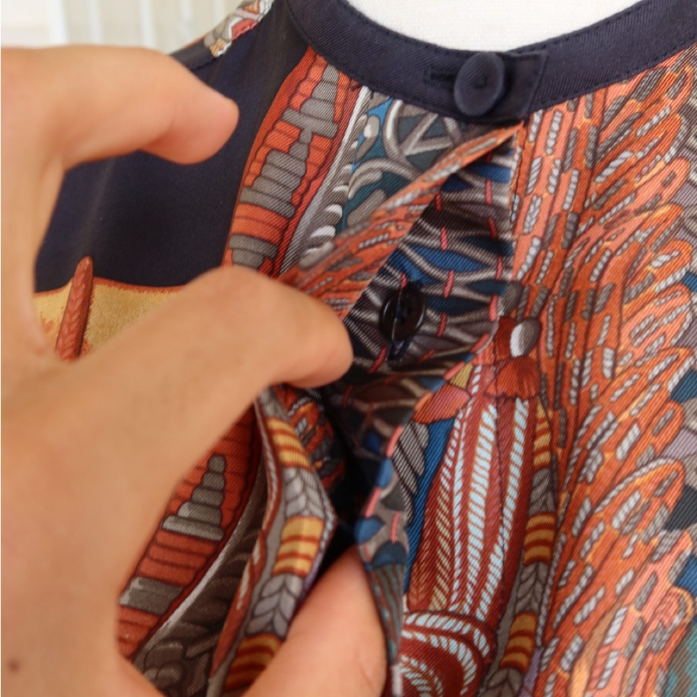 NIB Hermes Long Sleeve Top - Picture 7 of 15